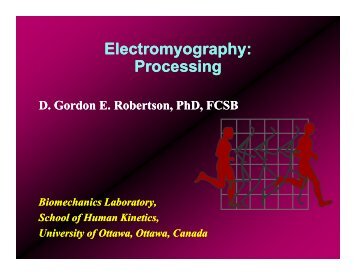 Electromyography: Electromyography: Processing ...