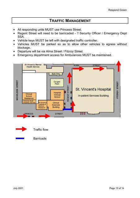 EMERGENCY PROCEDURES MANUAL - Department of Health