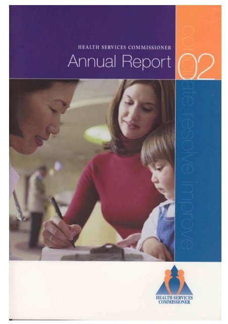 Office of the Health Services Commissioner Annual Report 2001-02