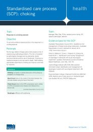 Standardised care process - choking (138kb, pdf) - Department of ...