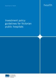 Investment policy guidelines for Victorian public hospitals (PDF File