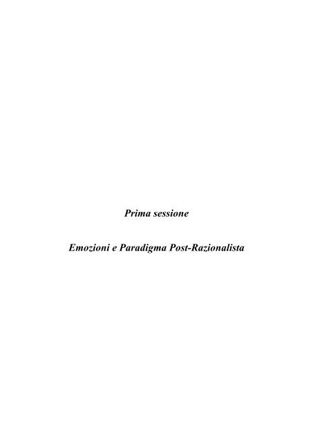 “Lavorare con le emozioni” – Il volume raccoglie i contributi originali