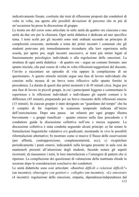 “Lavorare con le emozioni” – Il volume raccoglie i contributi originali