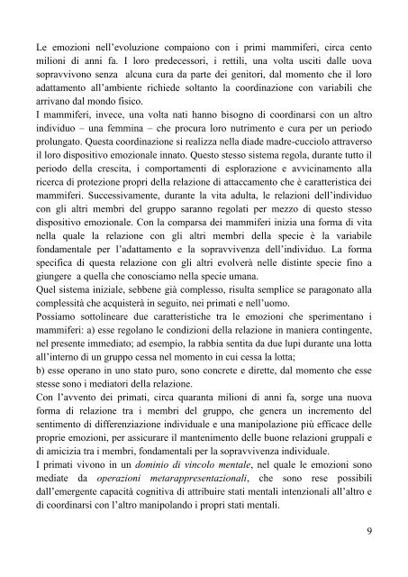 “Lavorare con le emozioni” – Il volume raccoglie i contributi originali