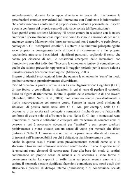 “Lavorare con le emozioni” – Il volume raccoglie i contributi originali