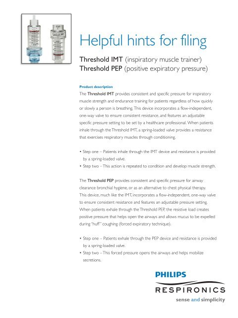 Threshold IMT - Philips Healthcare