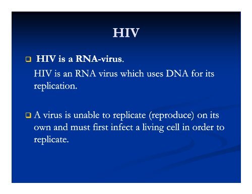 Introduction on HIV - Health[e]Foundation