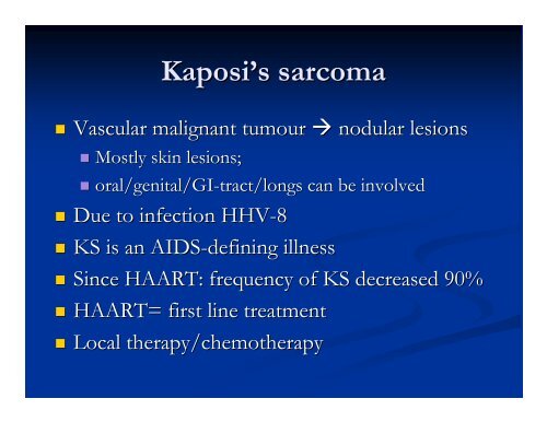 Clinical Manifestations & Opportunistic Infections - Health[e ...