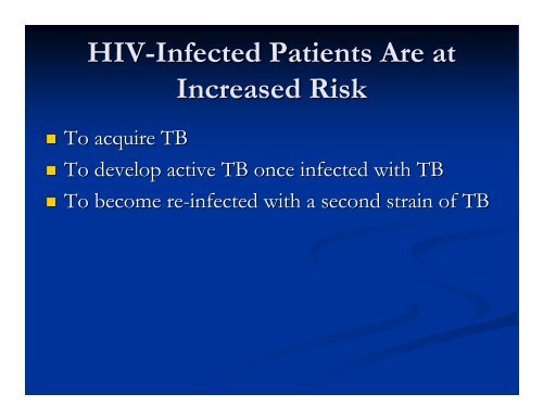 Clinical Manifestations & Opportunistic Infections - Health[e ...