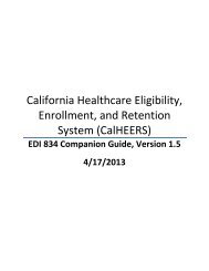 EDI 834 Companion Guide, Version 1.5 - California Health Benefit ...