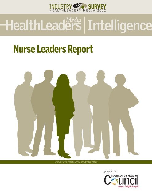 Nurse Leaders report - HealthLeaders Media