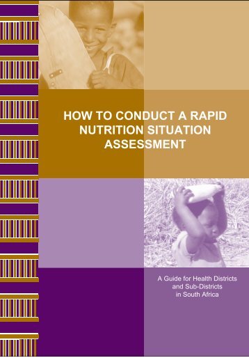 How to conduct a rapid nutrition assessment - Health Systems Trust