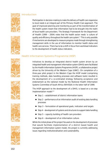 sahr2001 - Health Systems Trust