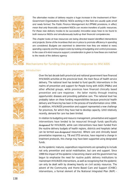 sahr2001 - Health Systems Trust