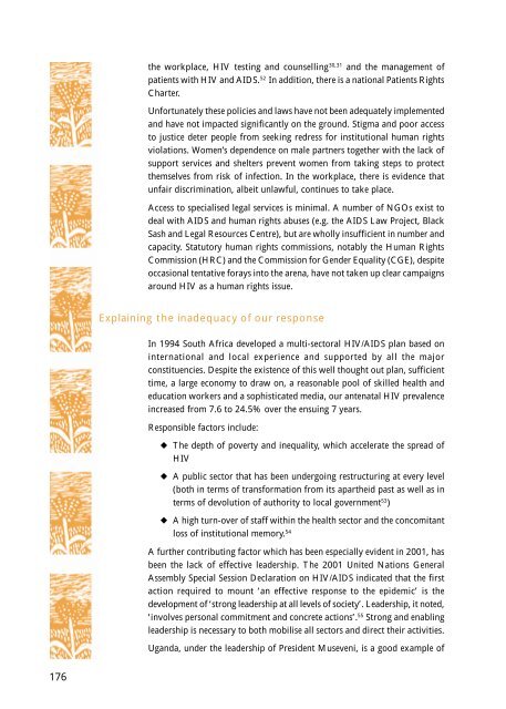 sahr2001 - Health Systems Trust