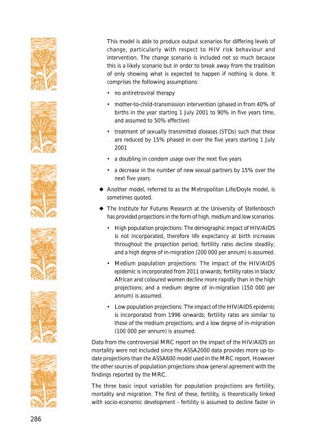 sahr2001 - Health Systems Trust