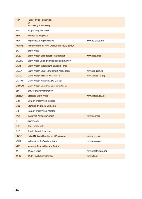 sahr2001 - Health Systems Trust