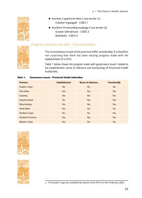 sahr2001 - Health Systems Trust