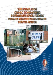 The Status of Clinic Committees in Primary Level - Health Systems ...