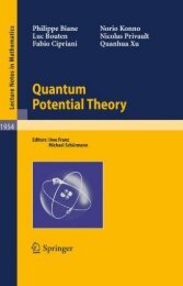 Potential Theory in Classical Probability - Developers