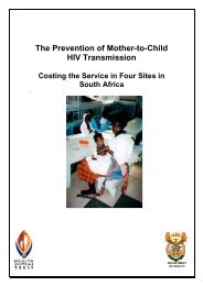 The Prevention of Mother-to-Child HIV Transmission