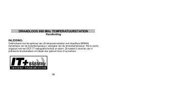 DRAADLOOS 868 MHz TEMPERATUURSTATION - e-shop