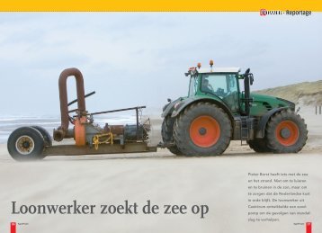 Loonwerker zoekt de zee op