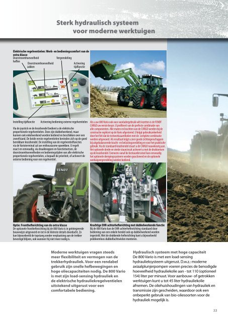 Fendt 800 Vario folder - Wout Hogervorst