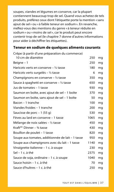 Alimentation et sante des aines - HealthLinkBC