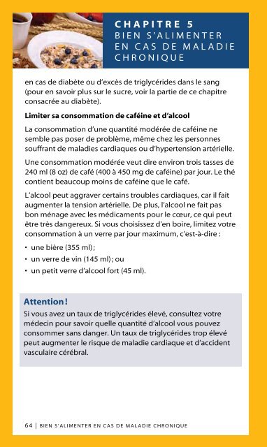 Alimentation et sante des aines - HealthLinkBC