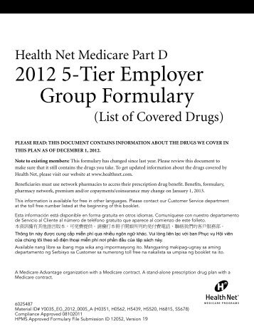 Medicare Advantage - Health Net