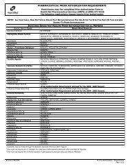 prior authorization/notification list for inet and onet ... - Health Net