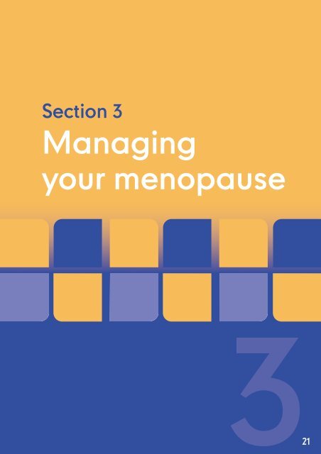 Menopause - Health Promotion Unit