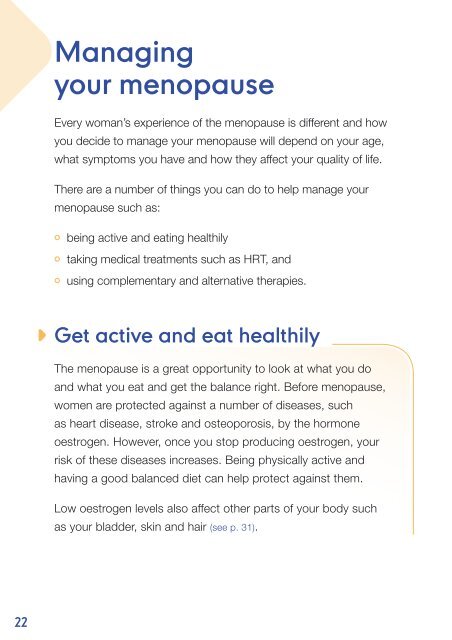 Menopause - Health Promotion Unit