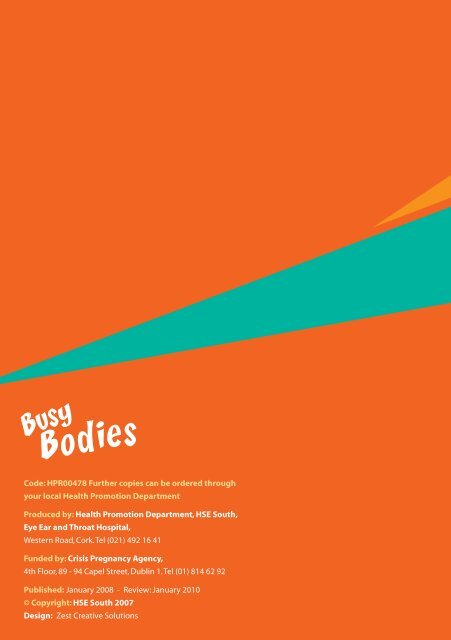 busy bodies - Health Promotion Unit