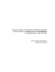 Clinical Practice Guideline for the Management of Substance Use ...