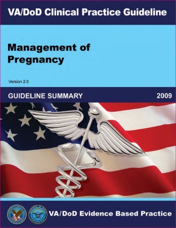 Pregnancy Summary - VA/DoD Clinical Practice Guidelines Home