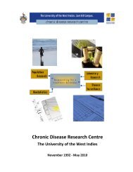 Chronic Disease Research Centre - The Healthy Caribbean Coalition
