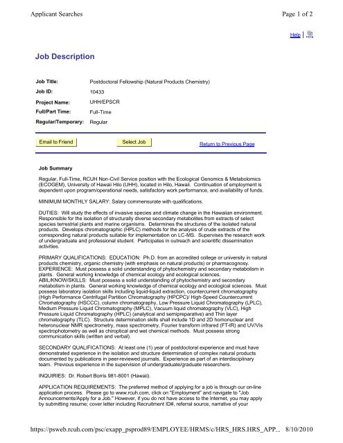 cover letter for postdoc position in organic chemistry