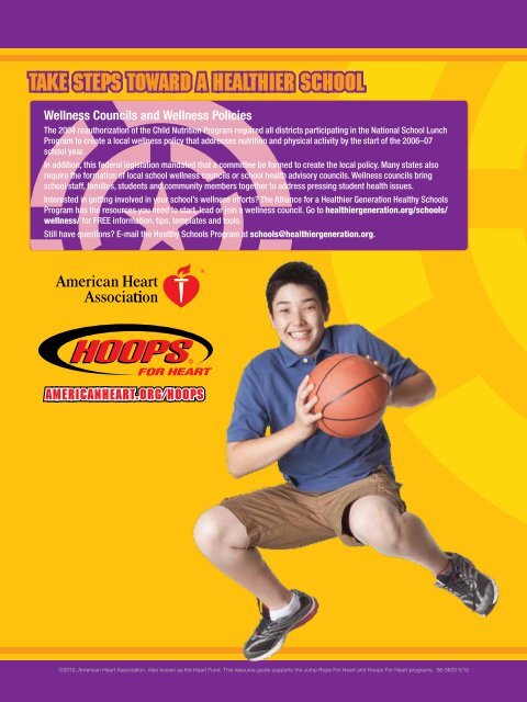 Teacher's Resource Guide - American Heart Association