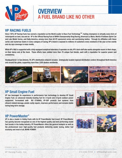 VPRF Consumer Products - E-Brochure