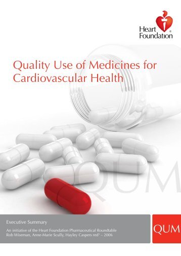 Quality Use of Medicines for Cardiovascular Health - National Heart ...