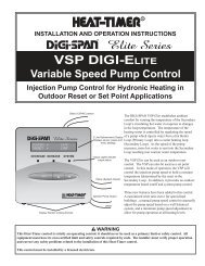 Digi-Elite VSP Manual - Heat-TimerÂ® Corporation