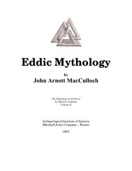 Eddic Mythology