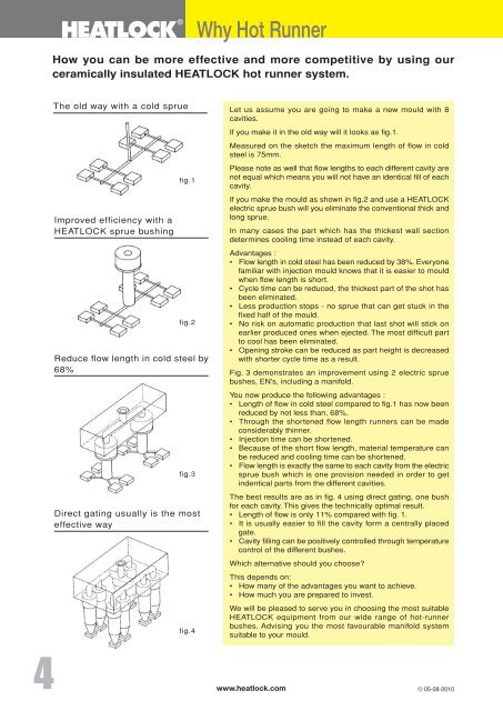 Why Hot Runner - Heatlock