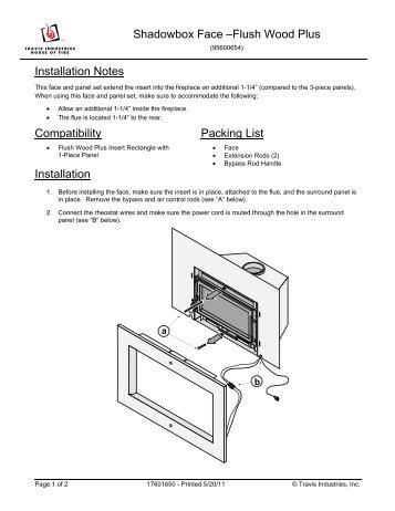 Lopi flushwood shadow box manual - Heatworks