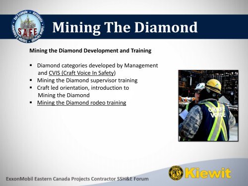 Mining The Diamond - Hebron Project