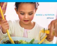 Moving forward with nutrition - Bunge