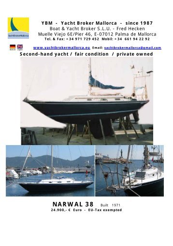 NARWAL 38 Built 1971 - heckenweb.de
