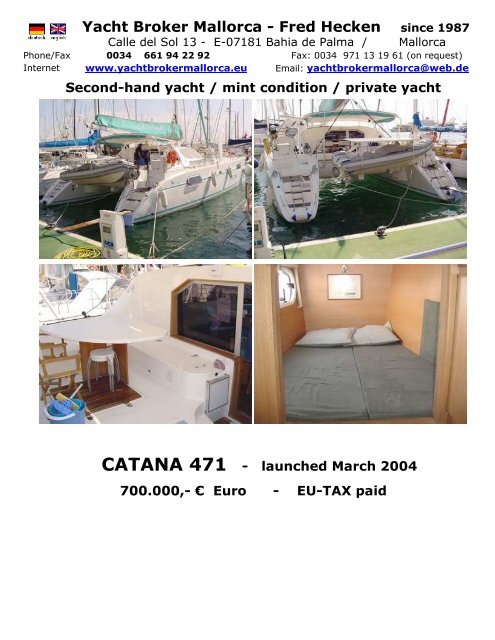2 Cat Catana 471 Ref1178\374 - heckenweb.de